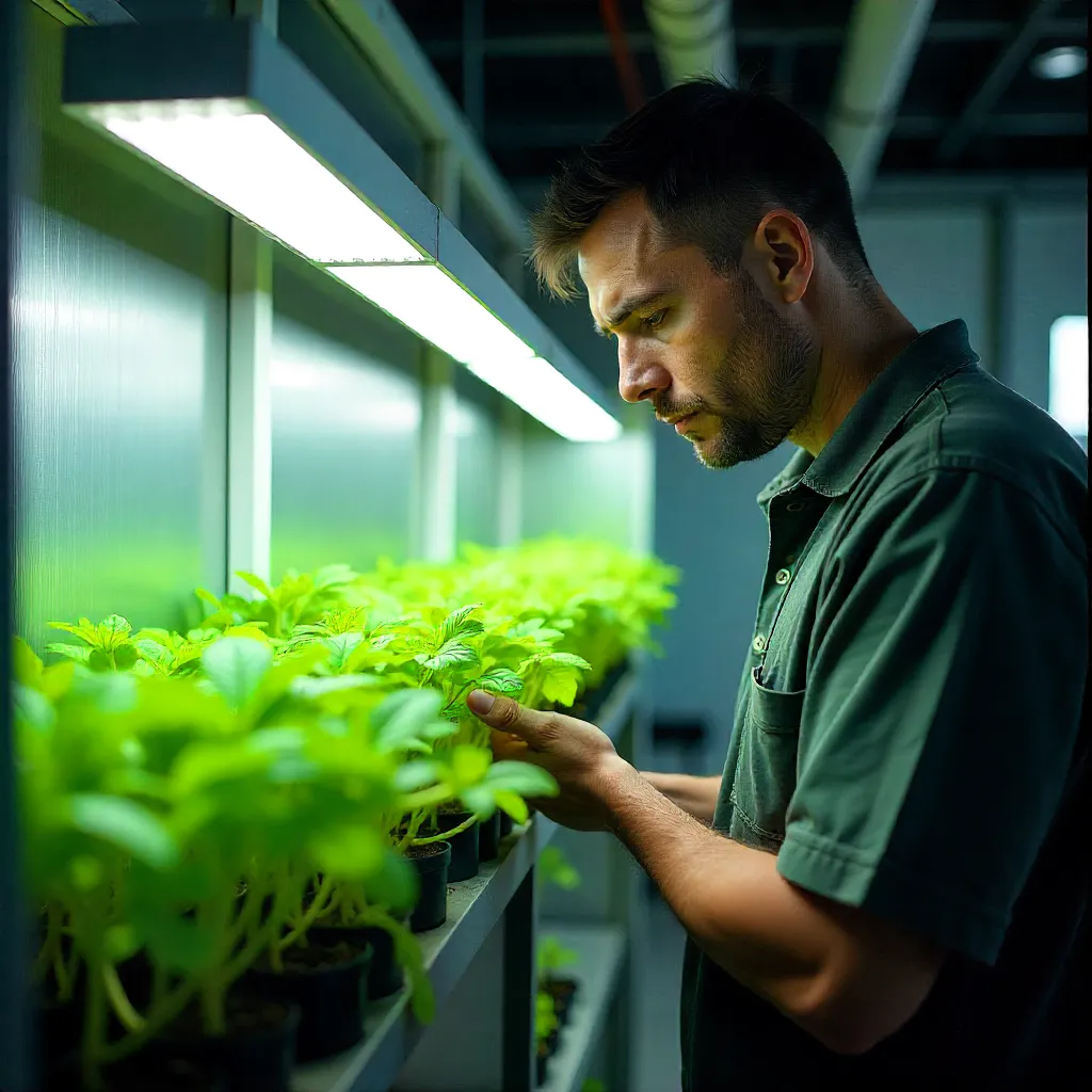 Compact binnenkweeksysteem onderhoud